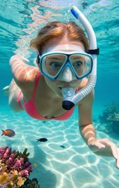 AndreaV2 snorkelling
