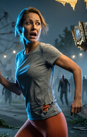 Laura30s zombie run