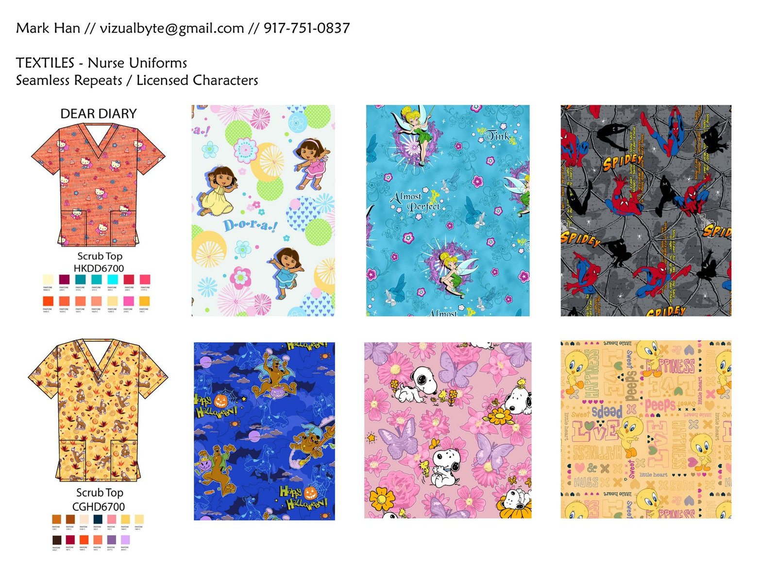 Portfolio book page 1