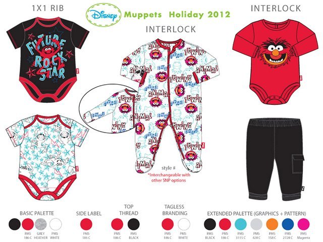 Muppets Holiday '12 — design