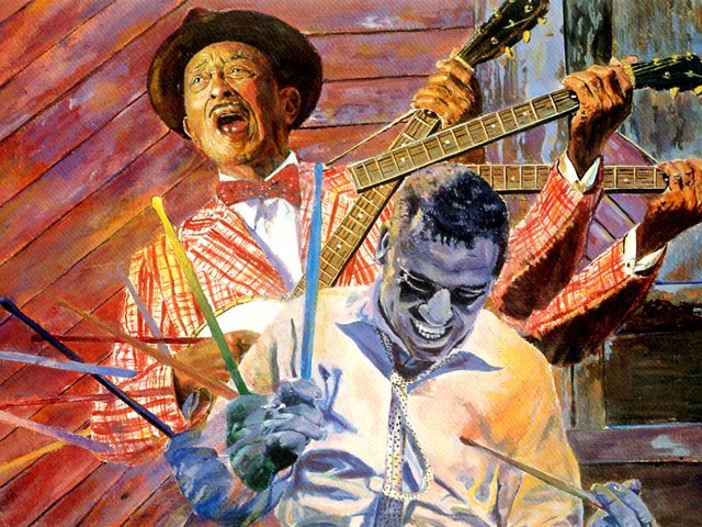 Musicians — illustration