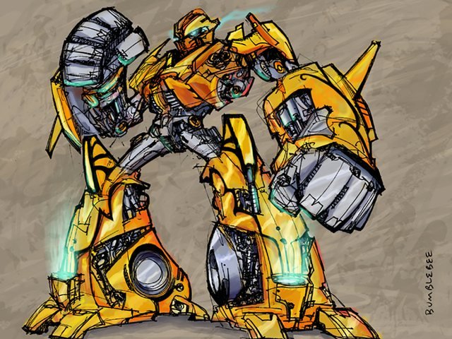 Bumblebee — illustration